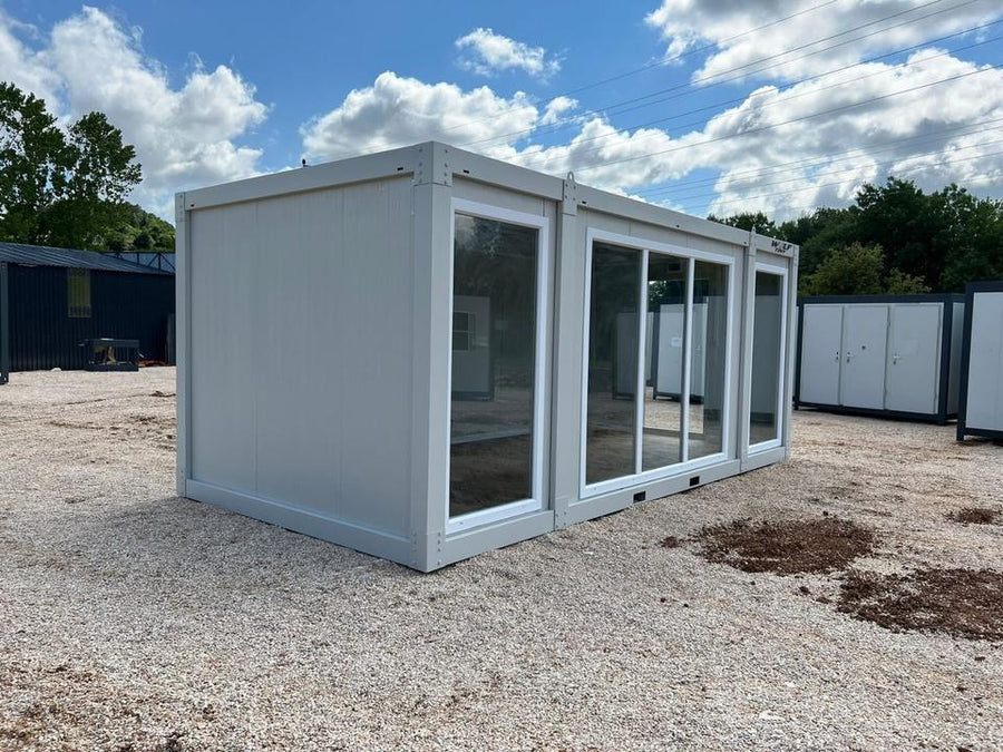 Contenedor de oficina modelo casa de cristal Nuevo