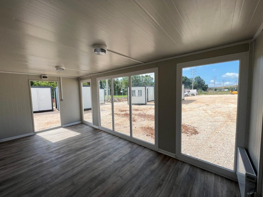 Contenedor de oficina modelo casa de cristal Nuevo