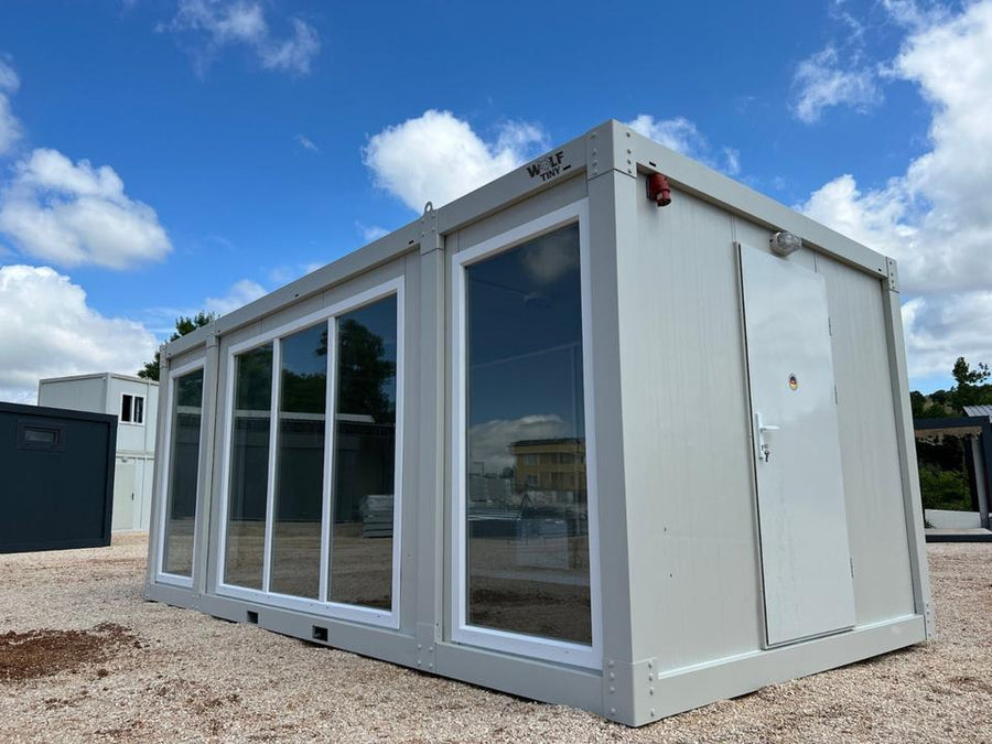 Contenedor de oficina modelo casa de cristal Nuevo