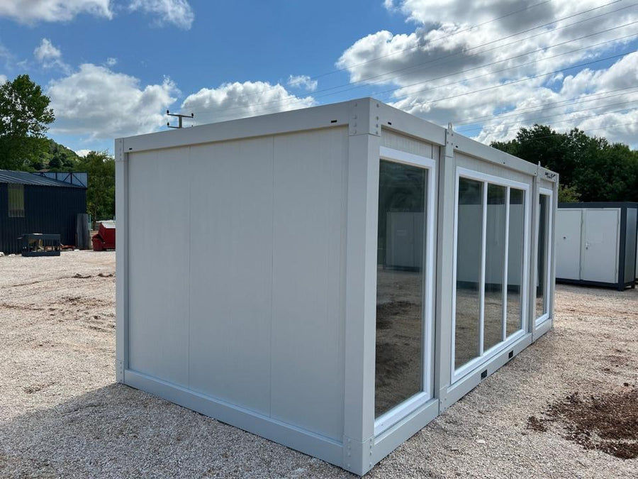 Contenedor de oficina modelo casa de cristal Nuevo