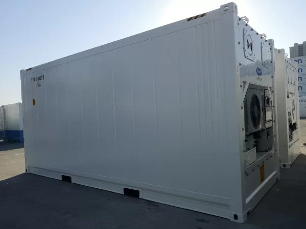 Contenedor frigorífico High Cube 20' con puerta lateral de acceso personal usado 20 pies