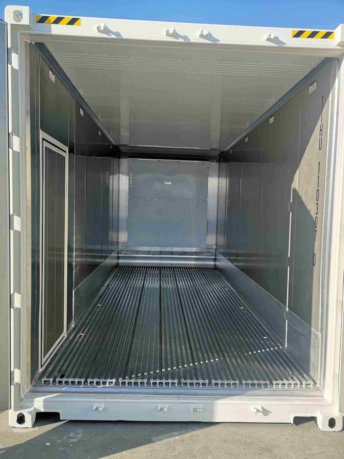 Contenedor frigorífico High Cube 20' con puerta lateral de acceso personal usado 20 pies