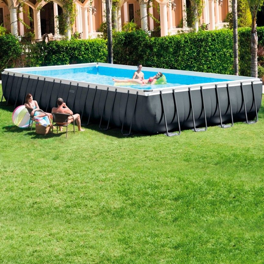 Piscina desmontable rectangular Ultra XTR Frame 10 metros con depuradora
