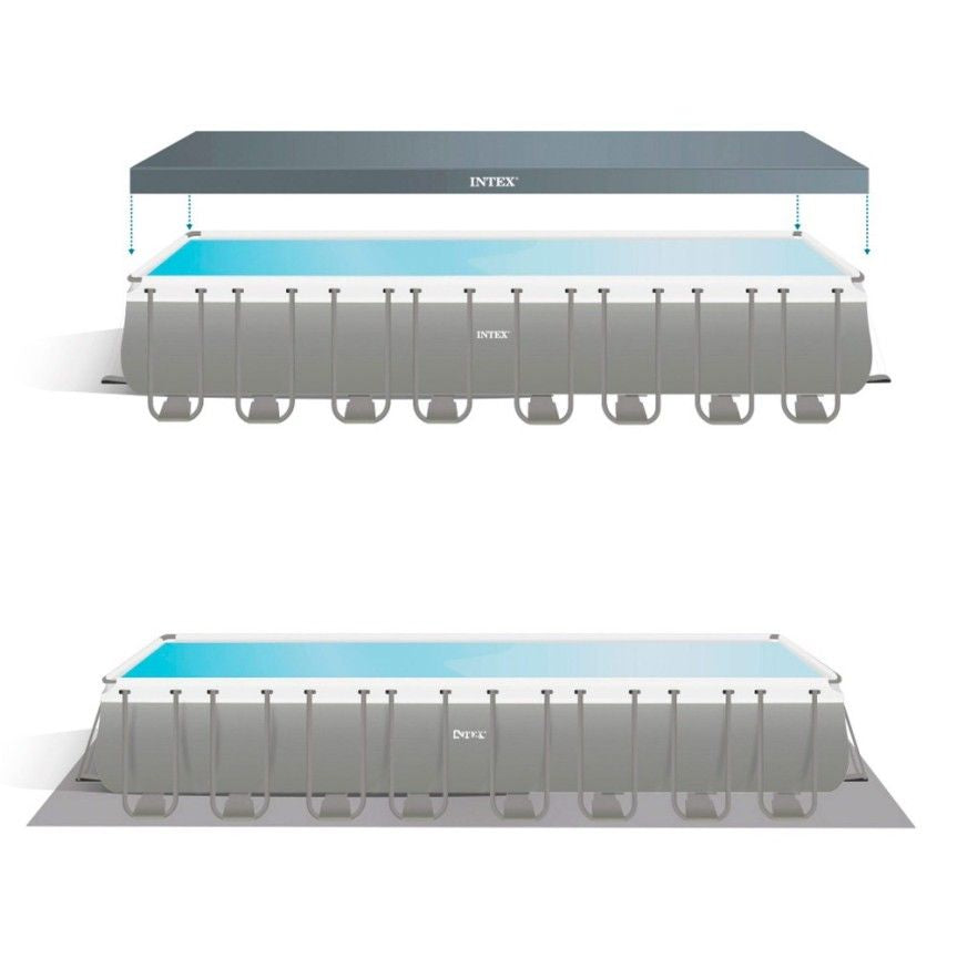 Piscina desmontable rectangular Ultra XTR Frame 10 metros con depuradora